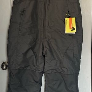 Men's Snow Bib Pants - All in Motion GraySize Large